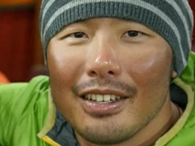 Canberra man Gillian Lee (check) who had to be evacuated from Mount Everest after falling unconscious.