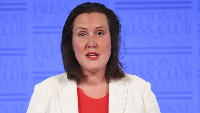 Industrial Relations Minister Kelly O’Dwyer, has seldom, if ever, laid a glove on Labor or the Greens but, like her protégé, is adept at causing enormous damage to her own side. Picture: AAP