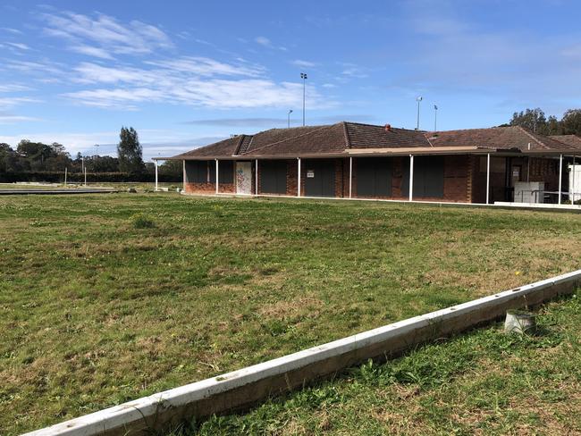 The abandoned North Manly Bowling Club pictured on Thursday. Northern Beaches Council has announced it has entered into a partnership with the Manly-Warringah Gymnastics Club to transform the run-down site into a 3,000sqm indoor gymnastics and high-performance centre for all levels of participation, from grassroots to national level competitors. Picture: Jim O'Rourke