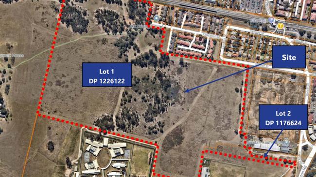 Lendlease plans to develop a residential estate with 265 residential lots in Werrington. Picture: Supplied.