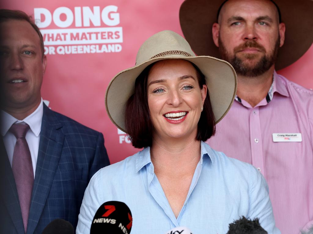 Labor Keppel MP Brittany Lauga says she is working very hard for every vote for the 2024 state election. Pics Adam Head