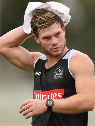 Taylor Adams shapes as a key to Nathan Buckley’s plans in 2018.