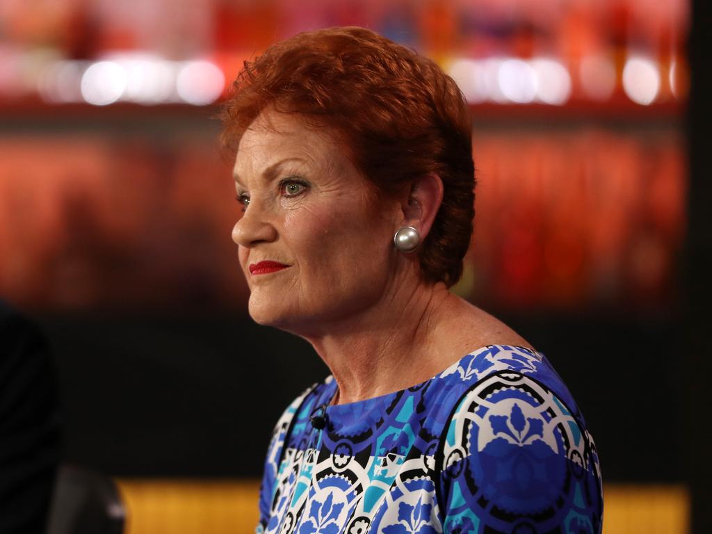 Paul Murray Live Pub Test: The Mavericks with Pauline Hanson. Picture: NIGEL HALLETT