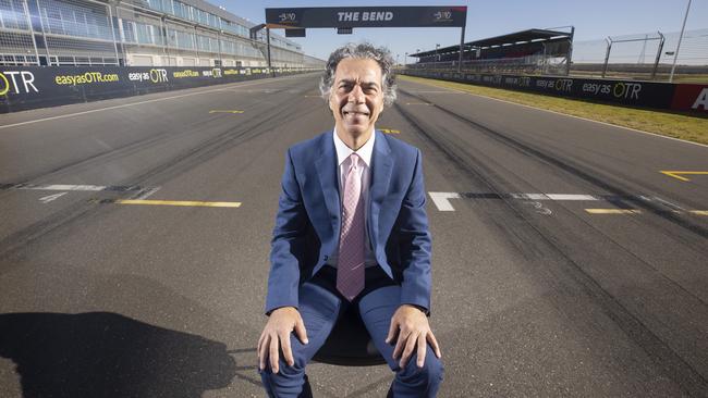 Businessman and racetrack owner Sam Shahin. Picture Simon Cross