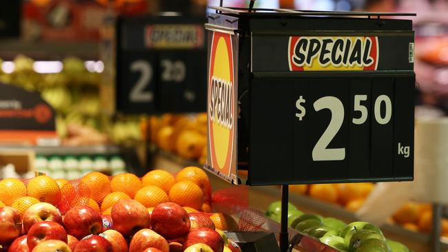 Coles supermarkets has been engaged in a war with Woolworths. Pic: Toby Zerna