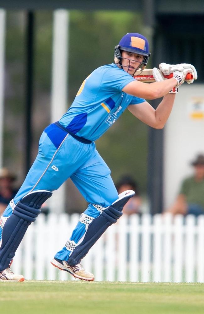 Connor Carroll batting for Northern Suburbs. Picture: Supplied.