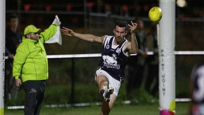 Ashlin Brown’s foray forward proved to be a match winning move. Picture: Local Legends Photography