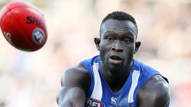 AFL skippers were beaming about Majak Daw. Pic: Michael Klein