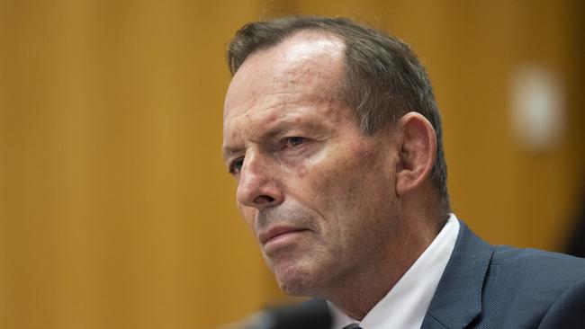 Former Prime Minister Tony Abbott said there’d been “old fashioned anti-Semitism”. Picture: NCA NewsWire / Martin Ollman