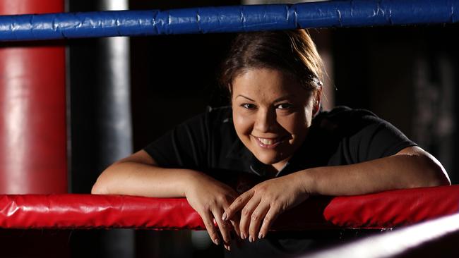 Shara Romer from The Boxing Shop in Nathan. Picture: JOSH WONING