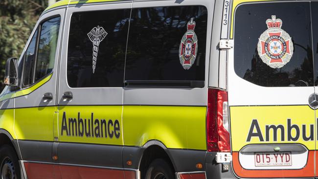 Generic ambulance, QAS, Queensland Ambulance Service, emergency services, Thursday, August 29, 2024. Picture: Kevin Farmer