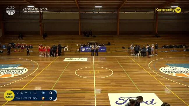 Replay: NSW Metro v SA Country (Girls)—Basketball Australia Under-16 National Championships Day 2