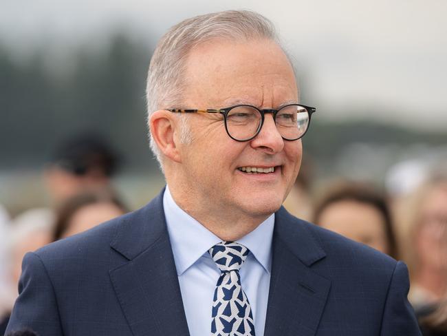 Prime Minister Anthony Albanese in Wollongong.