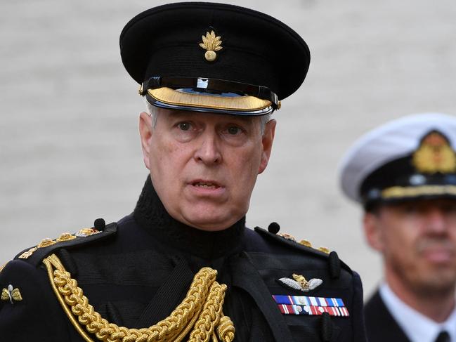 Prince Andrew, Duke of York, has been served legal papers in a sexual assault lawsuit brought against him in the United States. Picture: AFP