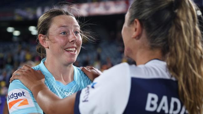 Replacement goalkeeper Courtney Newbon has been impressive since joining the Mariners at the start of the season. (Photo by Scott Gardiner/Getty Images)