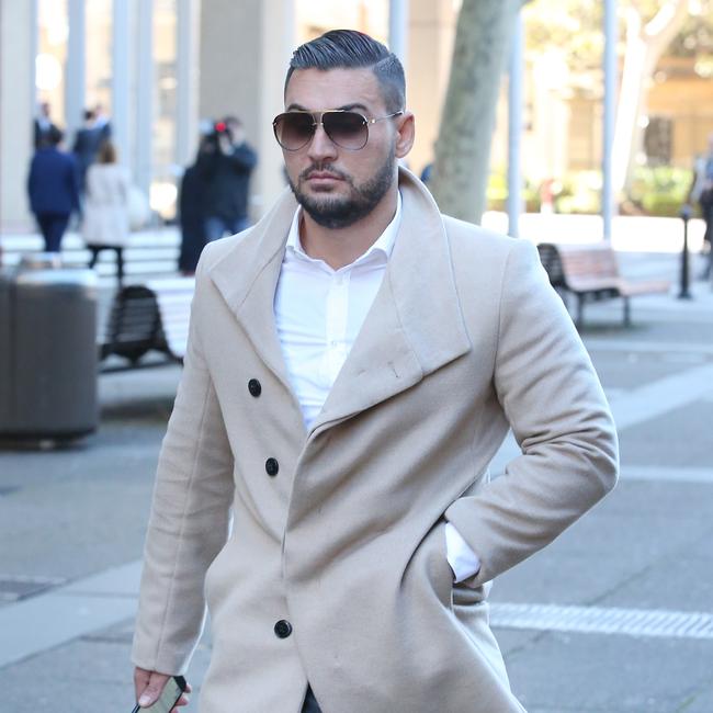 Salim Mehajer pictured leaving Supreme Court last year. Picture: Richard Dobson