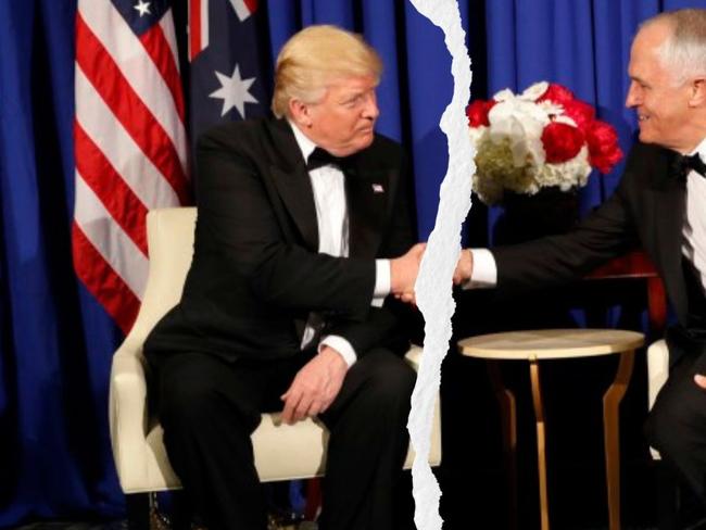 Trump and Turnbull in spat