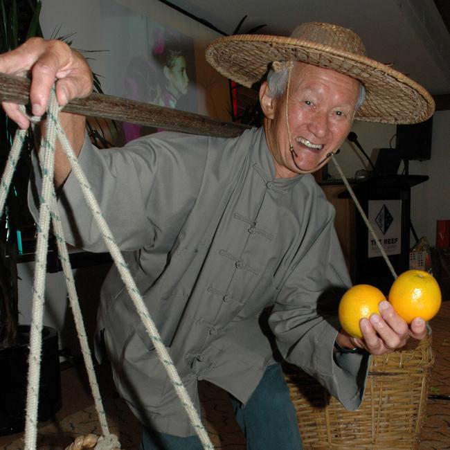 George Wah Day at the Chinese New Year celebration launch in 2006.