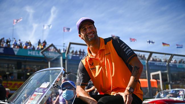 Australia’s Daniel Ricciardo is under the pump to start performing for McLaren. Picture: Getty Images