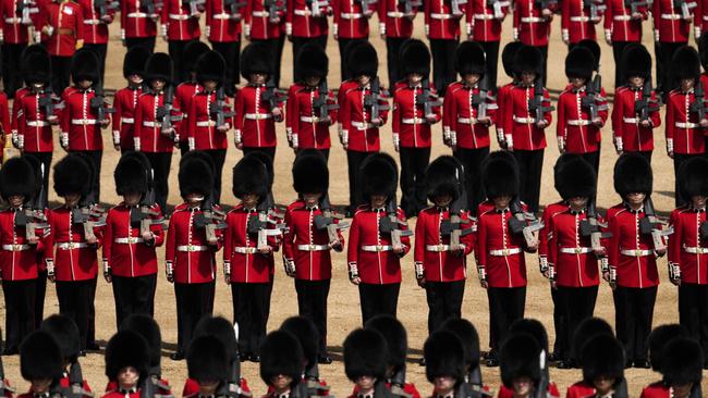 The Guards Badge is a nod to the troops of the Queen. Picture: Matt Dunham – WPA Pool/Getty Image