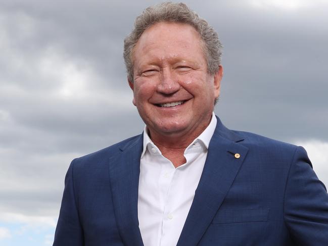 SYDNEY, AUSTRALIA - NewsWire Photos DECEMBER 10, 2021: Mining Magnate, Andrew Forrest announced today that Fortescue CEO, Elizabeth Gains will be leaving her role once they find a replacement but she will remain on the Board of Directors. Picture: NCA NewsWire / David Swift