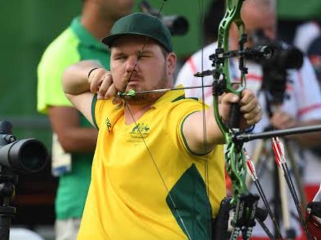 Jonathan Milne, 2024 Para National Archery Championships, hosted by Sydney Olympic Park Archers, April 3-7, 2024 , Supplied: Archery Australia