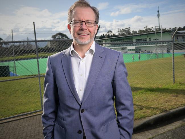 Hobart City Council candidate Duncan Spender says council should stop spending ratepayer money on grants to groups such as TMAG and Hockey Tasmania. Picture: Kenji Sato