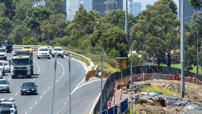 Tunnel-boring machines in Yarraville are yet to be used because there is no site in Victoria licensed to take the toxic soil. Picture: Jay Town