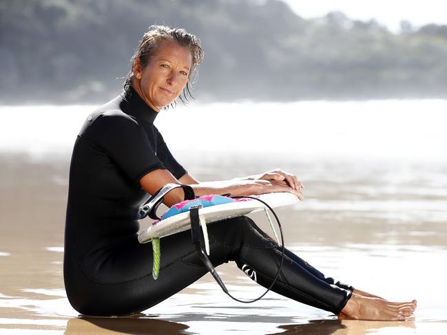 Australian surf legend Layne Beachley pictured at Freshwater Beach. Picture: Sam Ruttyn