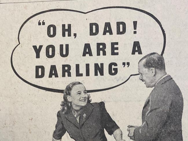 Gold Coast Bulletin advertising, 1945/1940s