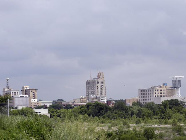 Flint used to be a boomtown for the auto industry but has been abandoned by residents. Pic: AP Photo Carlos Osorio