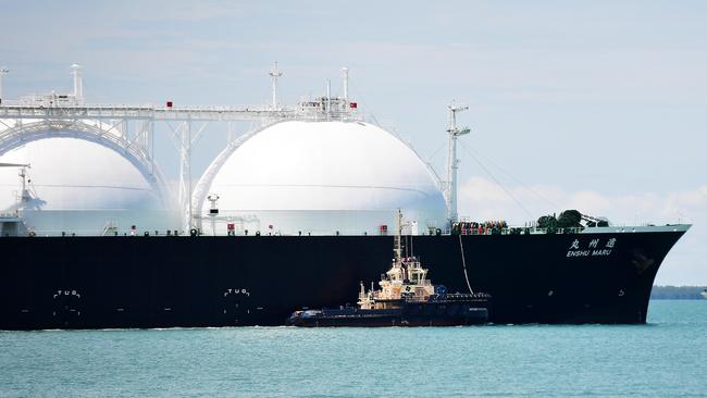 Victoria faces the prospect of having to have gas shipped to the state. Picture: Justin Kennedy