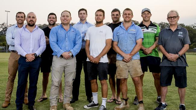 Palm Beach Currumbin Alleygators Rugby Club Team of the Decade reunion photo. Picture: Jerad Williams