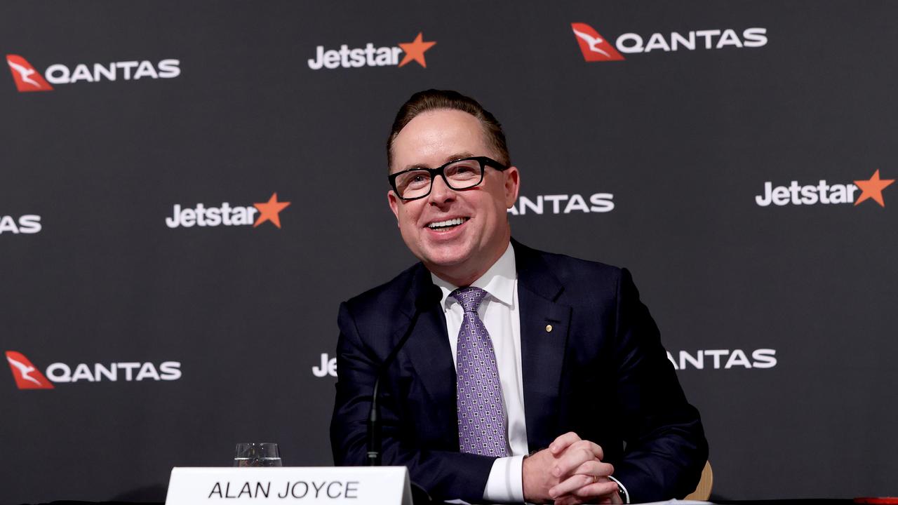 Qantas Group CEO Alan Joyce. Picture: NCA NewsWire / Dylan Coker