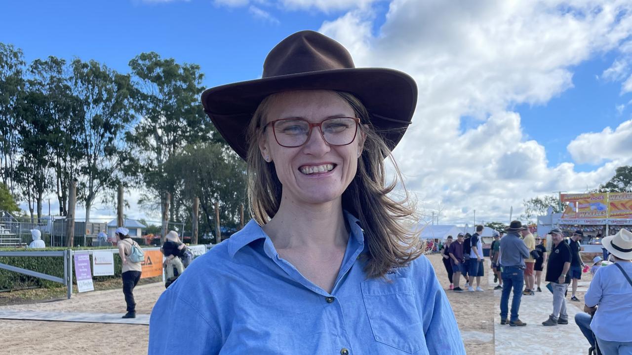Amy Cosgrove at the Gympie Show 2025.