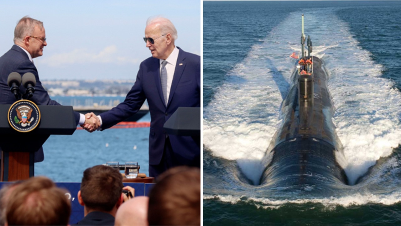 Australia To Spend $368bn In Historic AUKUS Subs Deal | Herald Sun