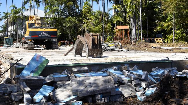 Site of the demolished Parap Pre-School, where the new $10m building will also be built. Picture: Sierra Haigh