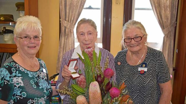 TIRELESS: Former Ipswich War Widows president Beryl Schy. Picture: Emma Clarke