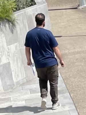 Khaled Naaman outside Beenleigh Magistrates Court.