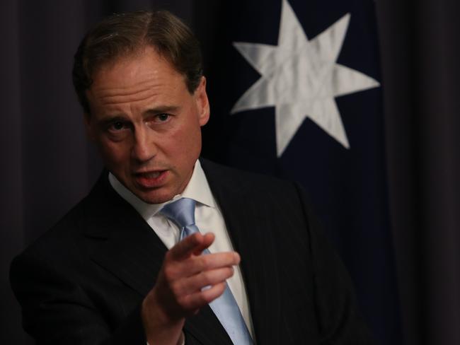 Carbon tax in his sights … Environment Minister Greg Hunt.