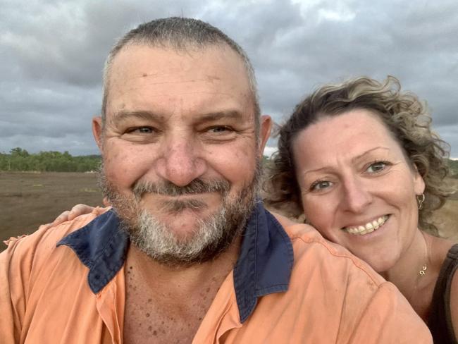 Emma and Neville Jackson from Wolverton cattle station. The couple shocked Karryn back to life and drove an ambulance to the airport.