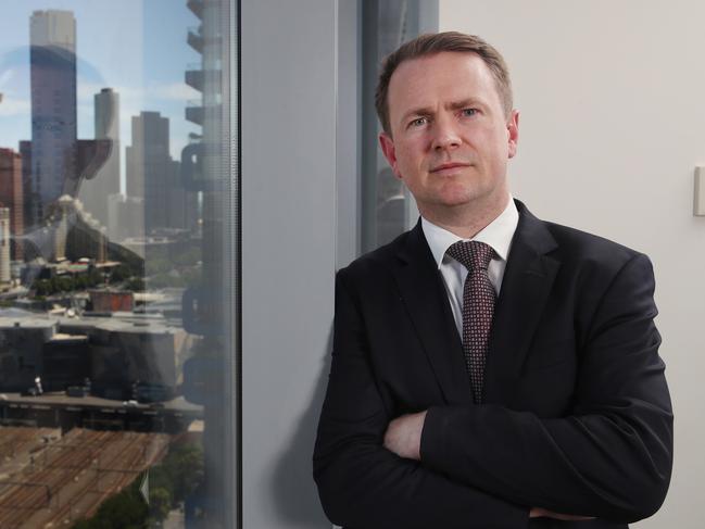 MELBOURNE, AUSTRALIA- NewsWire Photos DECEMBER 11, 2024:  UBS ECM Head of Equity Capital Markets Origination, Australasia, Charlie Daish in Melbourne. Picture:  NewsWire/ David Crosling