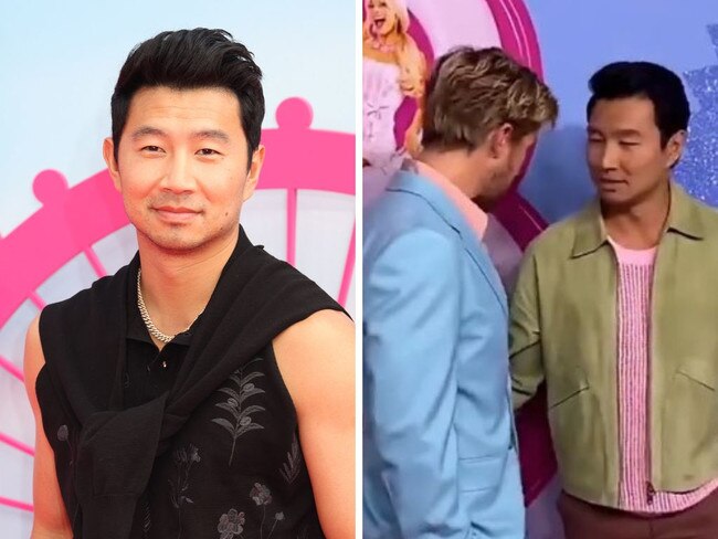 Simu Liu addresses awkward Ryan Gosling red carpet encounter. Picture: Simu Liu/Instagram