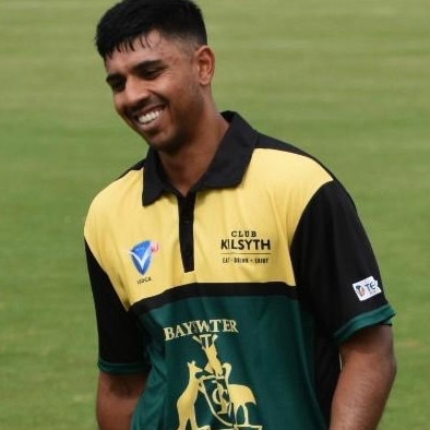 VSDCA 2024-25: All smiles for Bayswater’s Rishi Patel after 169 on debut and 167 on Saturday. Picture: Supplied