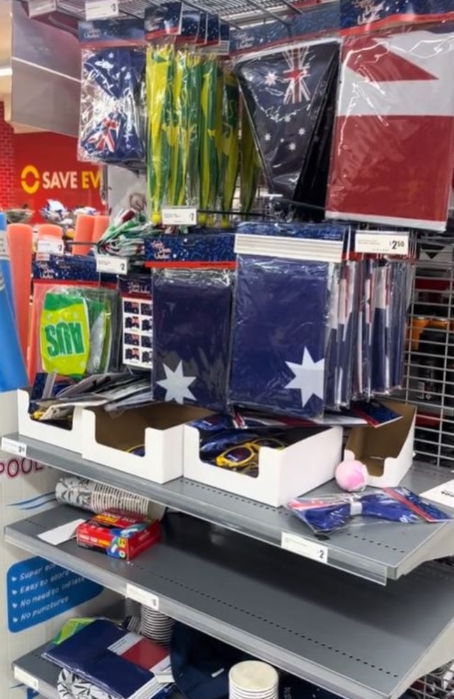 The Reject Shop selling Aus Day products amid growing Woolworths, Aldi