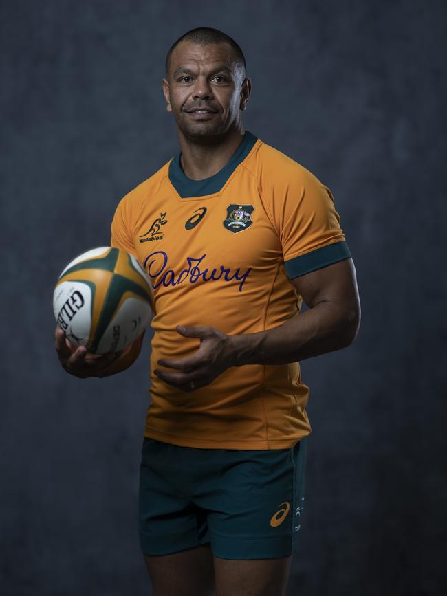 The Wallabies star has returned to playing rugby. Picture: Getty Images for ARU