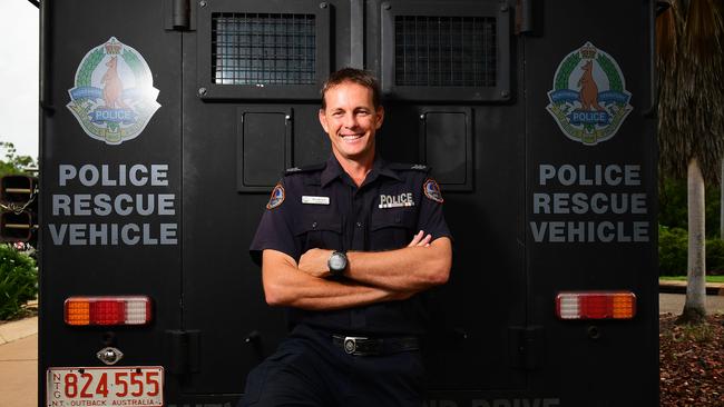 Former NT Police Tactical Response Group Sergeant Neil Mellon. Picture: Justin Kennedy