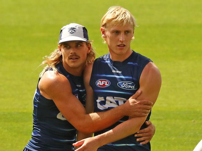 There has been plenty of talk surrounding Bailey Smith, but Mitch Knevitt has been the clear standout this pre-season in the eyes of his teammates. Picture: Alison Wynd