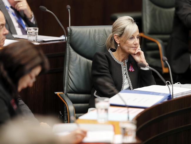 Elise Archer. Question time at parliament. Picture: RICHARD JUPE