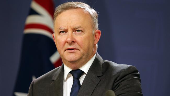 Opposition Leader Anthony Albanese will deliver a major pre-budget speech on Wednesday. Picture: Richard Dobson